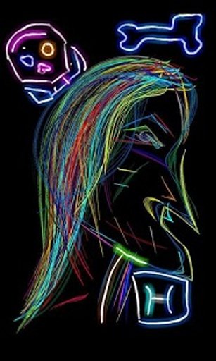 Neon Doodle Kids Draw截图4