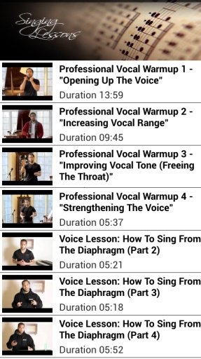 Voice Singing Lessons Online截图6