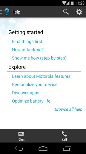 Motorola Help截图6