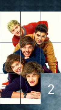 One Direction Puzzle Game截图