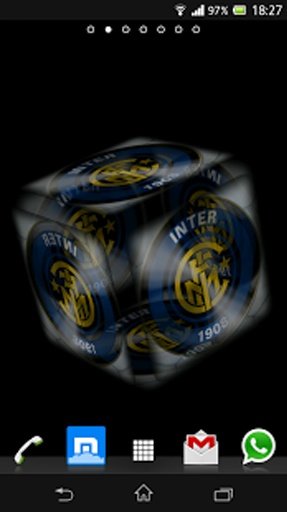 Ball 3D Inter Milan LWP截图4