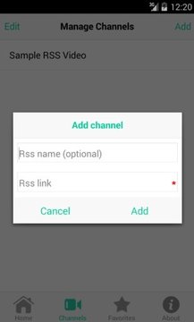 RSS Video Player截图