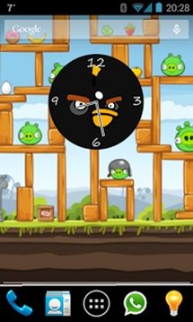 Angry Birds Black Clock截图