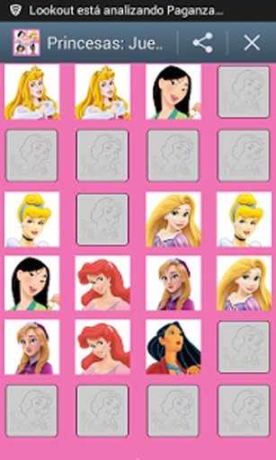 Juegos Princesas: Memoria截图3