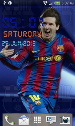 Lionel Messii Live Wallpaper截图3