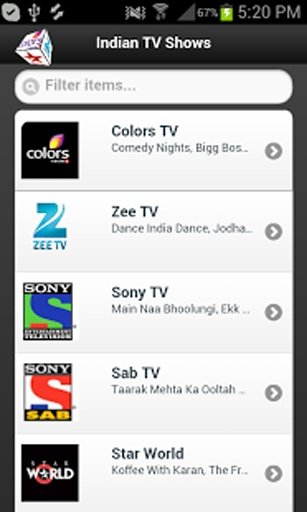 Indian Tv Shows截图7