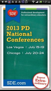 SDE National Conferences 2013截图