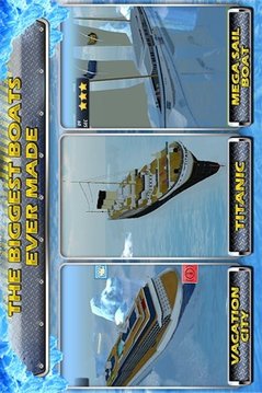 Ocean Liner 3D Ship simulator截图