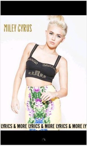 Miley Cyrus Lyrics截图5