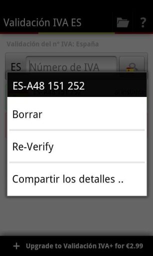 Validaci&oacute;n NIF ES截图2