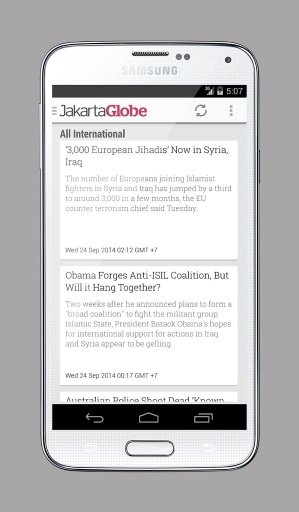 Jakarta Globe Touch截图3