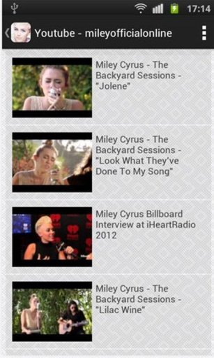 Miley Cyrus Lyrics截图9