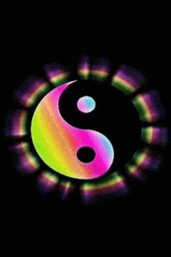 Neon Ying Yang Live Wallpaper截图1