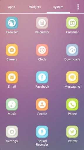 Solo Launcher Ice Cream Theme截图6