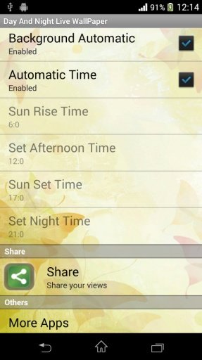 Day And Night Live WallPaper截图10