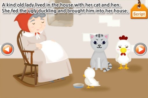 UGLY DUCKLING♥kid's book FREE截图3