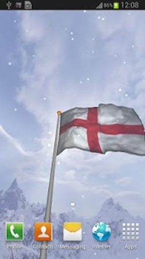 360° England Flag Live Wall截图1