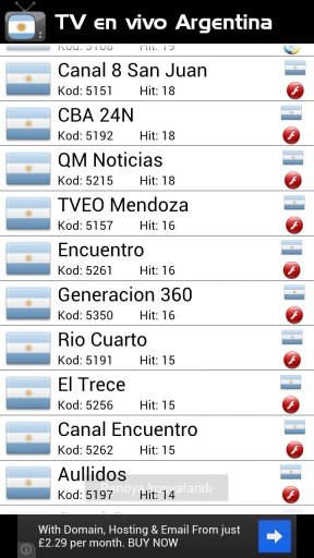 Live TV Argentina截图1