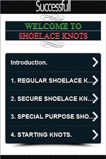 Shoelace knots截图3