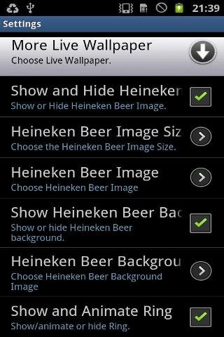 Heineken Beer Free LWP截图3