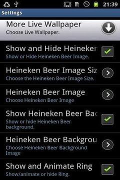 Heineken Beer Free LWP截图
