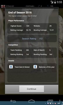 Cricket Player Manager Free截图