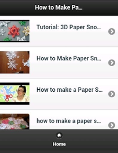 How to Make Paper Snowflakes截图2