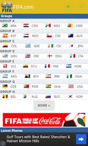 Piala Dunia FIFA.com截图5