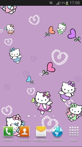 Hello Kitty Angel Live Wallpaper截图5