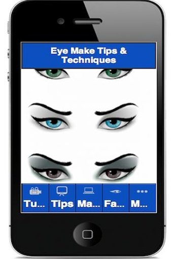 Eye makeup guide Tips截图2
