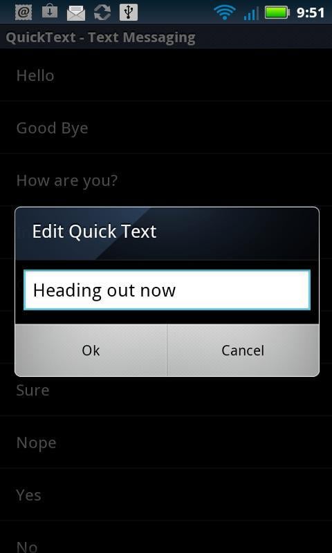 QuickText Messaging截图3