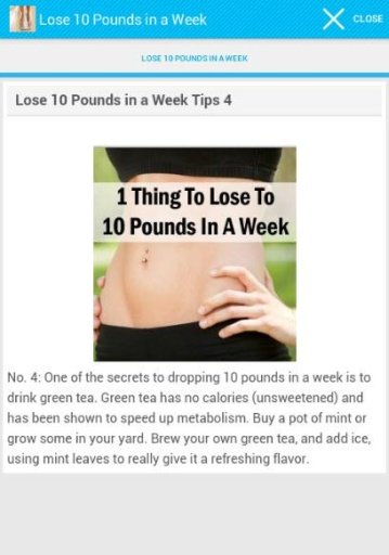 Lose 10 Pounds in a Week截图3