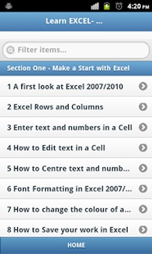 LEARN EXCEL NEWBIE TO EXPERT截图1