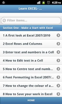 LEARN EXCEL NEWBIE TO EXPERT截图