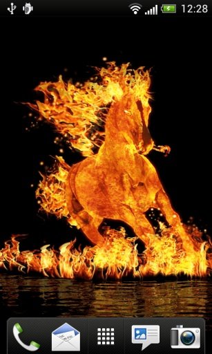 Angry Hot Fire Horse截图1