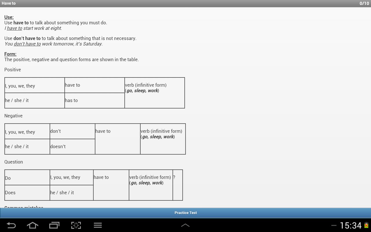 English Grammar A2截图1