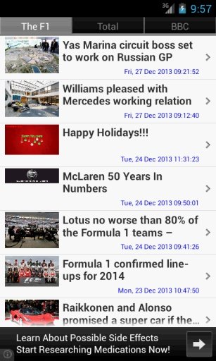 Formula 1 News截图6