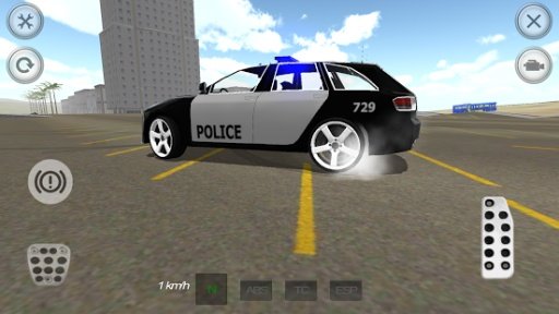 Family Police Car Driver截图5