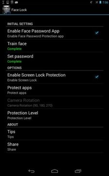 Vision Face Screen Locks Free截图