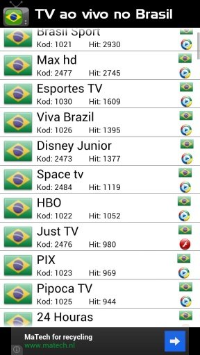 TV ao vivo no Brasil截图2