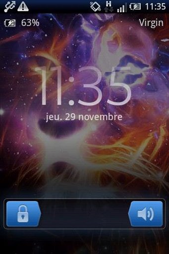 Galaxy Lion LWP Magic Effect截图3