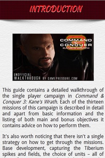 Guide Command and Conquer 3截图4