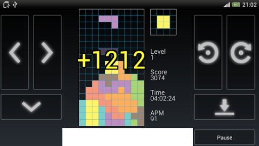 Advanced Tetris free HD ready截图5