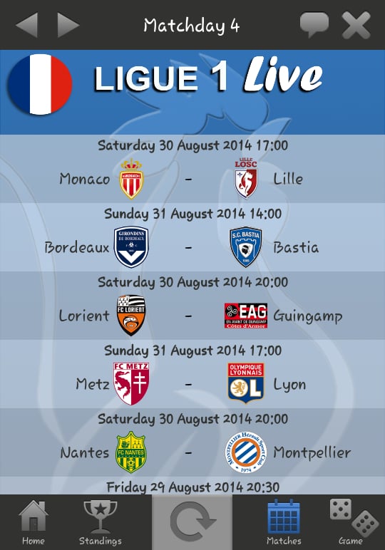 Ligue 1 Live 2014截图4