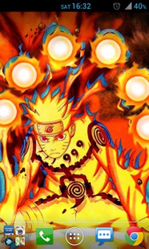 Naruto Kyuubi Mode Live Wallpaper截图1