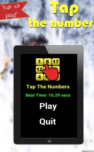 Tap the Numbers截图3