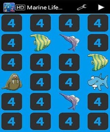 Marine Life Memory Games截图5