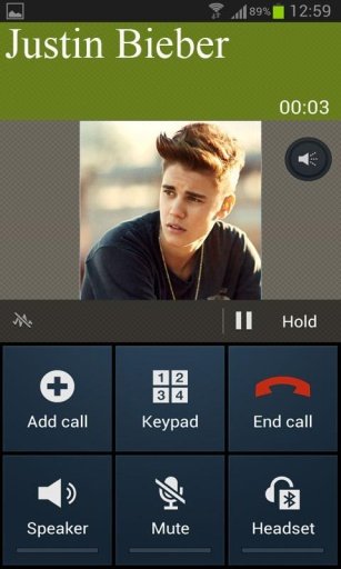 Justin Bieber Calling Fans截图5