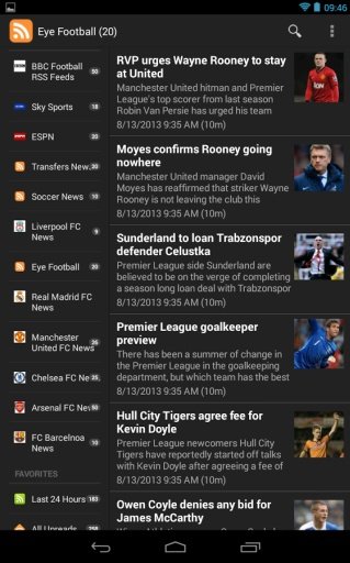 Football Live Scores &amp; News截图9