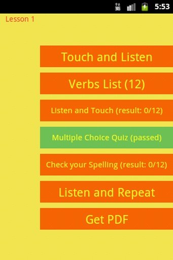 English Irregular Verbs 1 - 3截图5